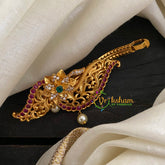 Gold Look Alike AD Stone Hair Clip -H228